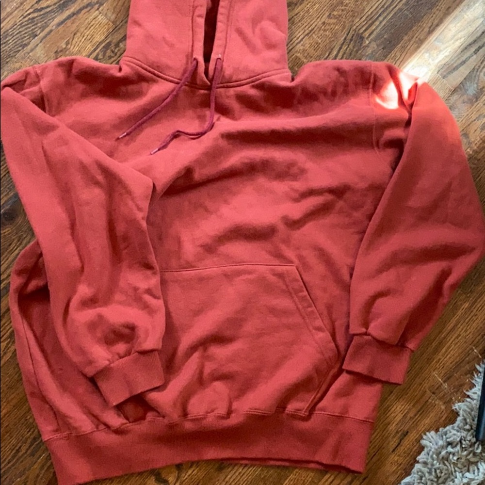 Light wash red sweatshirt!!!